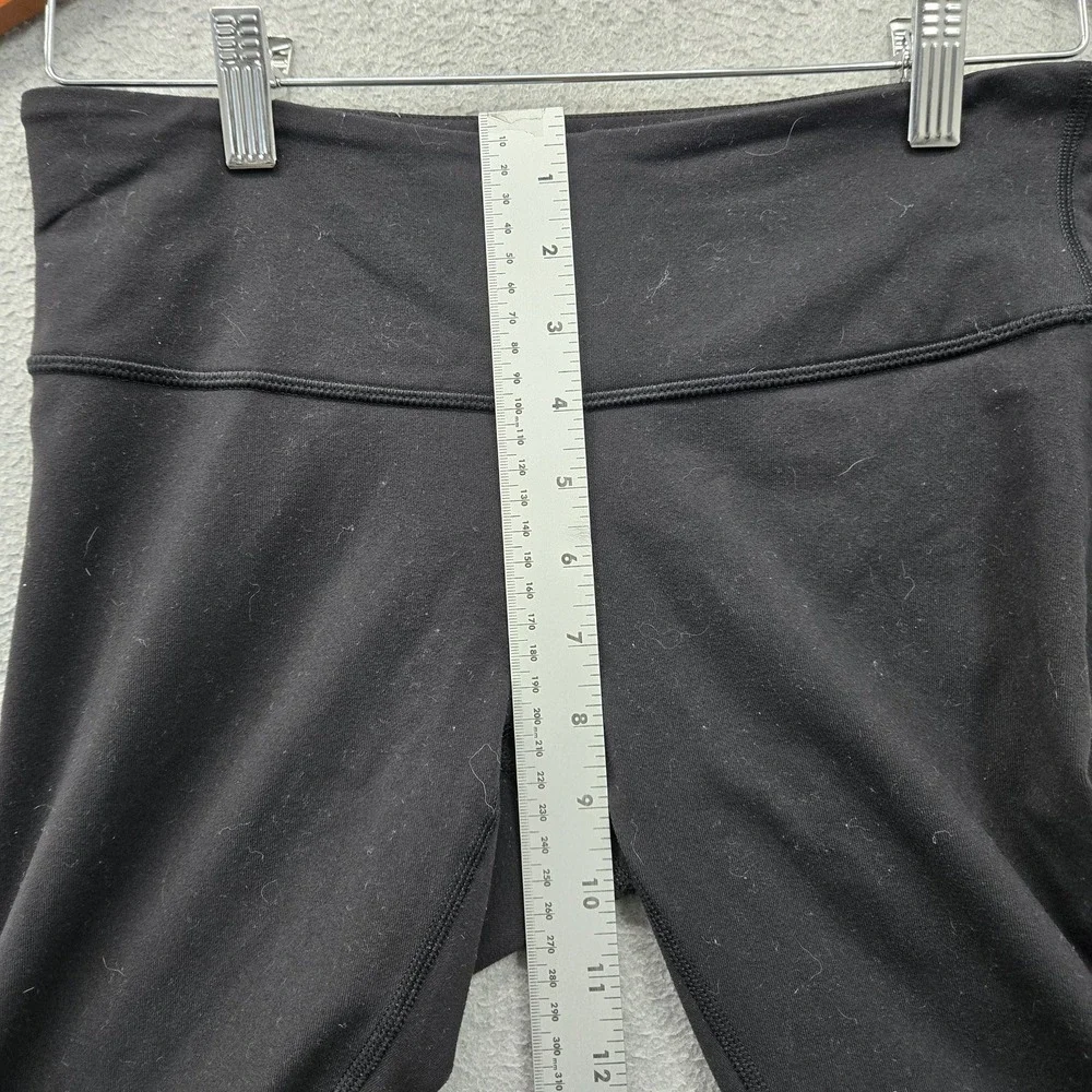 Lululemon Women Activewear Pants 6 Black Yoga Legging Mid Rise Slim 29